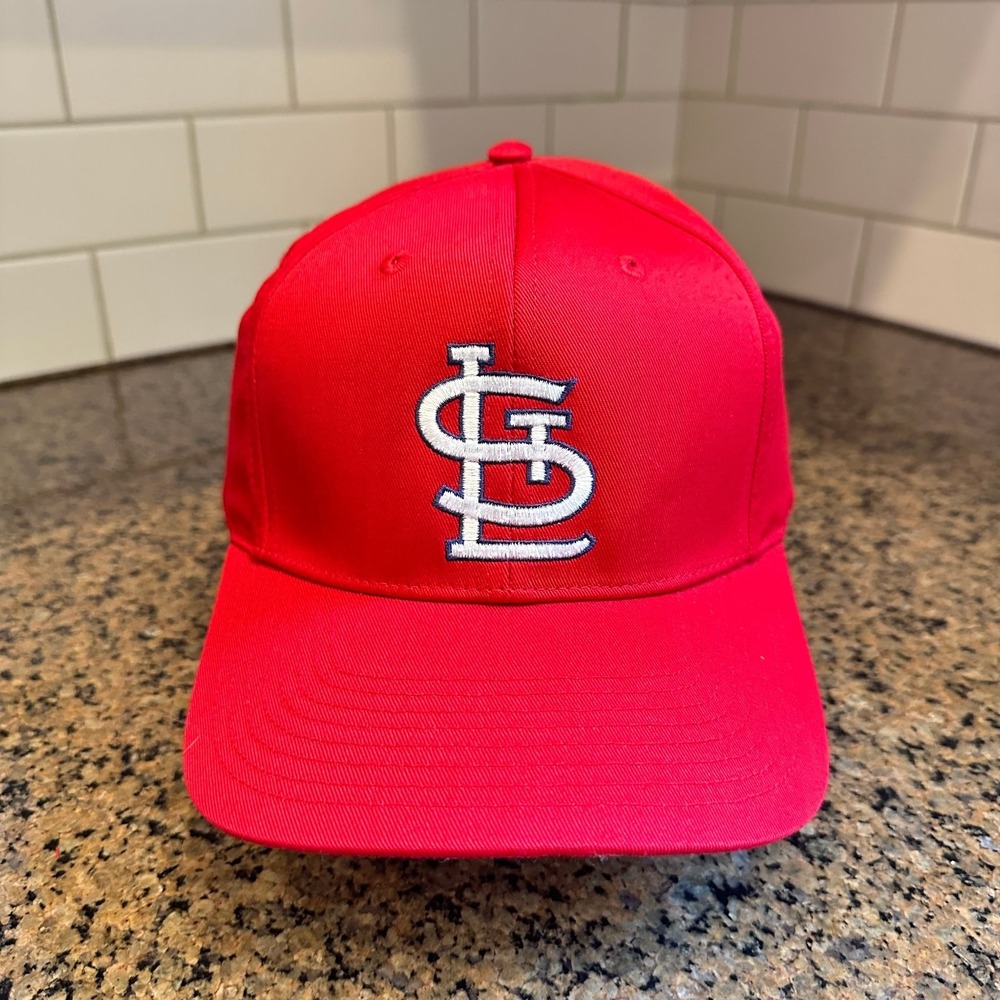 St. Louis Cardinals Outdoor Cap Snapback Hat Mens S/M Red Cotton Blend